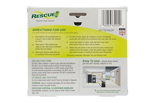 RESCUE! Ant Baits - 6 Pack - 24 Bait Stations
