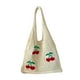 thumbnail image 3 of Bolsa de hombro para mujeres Bolsa de crochet hueco para vacaciones de verano de compras de viajes de primavera, 3 of 8