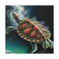 thumbnail image 4 of "Red-Eared Splendor Turtle" - Canvas, 4 of 25