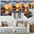 thumbnail image 4 of Designart "Ancient Wonders of the Egyptian Pyramids II" Landscapes Metal Wall Art Prints, 4 of 5