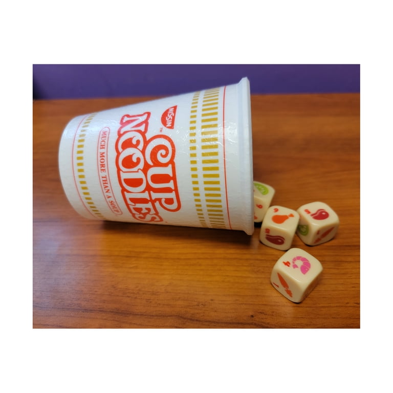 USAopoly, YAHTZEE: Cup Noodles, Custom Dice & Game - Walmart.com