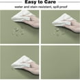 thumbnail image 6 of Sage Green Round Tablecloth 60 Inch - Waterproof Fabric Table Cloth Protector, Farmhouse Sage Green Decor Tablecloths Washable Table Cover for Kitchen Banquet Coffee Table Outdoor Party, 6 of 6