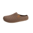 thumbnail image 2 of Women's Perforated Closed Toe Mules, Low-Top Lightweight Slip-On Breathable Flat Clogs for Casual & Everyday Wear Coffee 8.5, 2 of 8