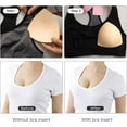 thumbnail image 3 of Bra Pad Inserts 6 Pairs,Bra Insert Pads For A-E,Breast Enhancers Push Up Bra,Bra Pads Sewn Padded for Sports Bra, 3 of 5