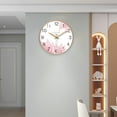 thumbnail image 5 of Gnmfd Wall Clock Silent Non-Ticking Battery Operated 8 Inch Quartz Decorative School Office Home Kitchen Bedroom Easy Read Modern Arabic Numerals Timepiece Living Room Decor, 5 of 8