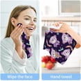 thumbnail image 7 of Coolnut Cartoon Koala Purple Washcloths Towels, Highly Absorbent and Soft Cotton Face Cloths, 6 Pack Quick Dry Wash Cloths - 12 X 12 Inches Washcloth Gift, 7 of 7