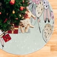 thumbnail image 5 of FMSHPON Easter Xmas Christmas Tree Skirt Stand Mat for Holiday Party Decoration Indoor Outdoor 36 inches, 5 of 6