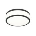 thumbnail image 6 of Z-Lite 1012F12-Led Ballord 12" Wide Flush Mount Drum Ceiling Fixture - Black, 6 of 7