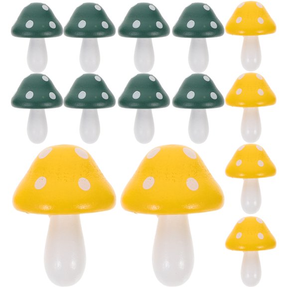 WORGEOUS 20pcs Mushroom Decor Mushroom Figurines Mushrooms Decor Mushrooms Decorations