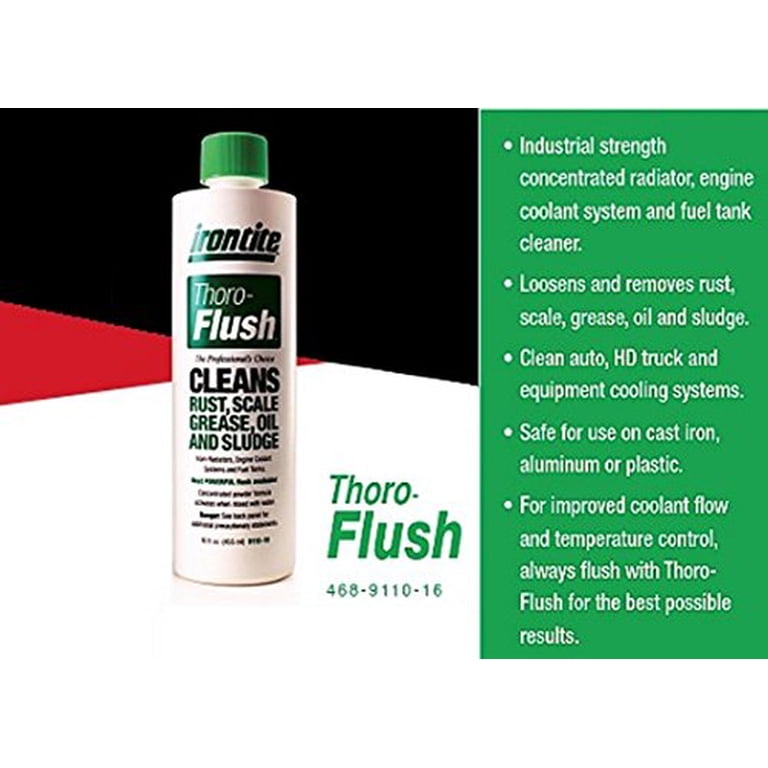 best coolant and lubricant for cast iron is Irontite ThoroFlush (468-9110-16)