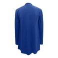 thumbnail image 5 of Fiaer Women Cardigans Sweaters with Pockets Plus Size Long Sleeve Solid Fashion Cozy Lightweight Knit Tops Blue L, 5 of 6