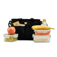 thumbnail image 3 of Lonchera para Mujer Térmica e Impermeable LuckyLy, tipo Bolsa Crossbody con Múltiples Compartimentos,  Ideal como Bolsa de Almuerzo para Oficina, Lunch Box Escolar, Hielera Portátil – negro UNITALLA, 3 of 8