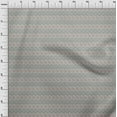 thumbnail image 4 of oneOone Polyester Spandex Light Gray Fabric Asian Suzani Sewing Material Print Fabric By The Yard 56 Inch Wide, 4 of 5