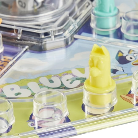 Hasbro Gaming Trouble: Bluey Edition Board Game for Kids, 2-4 Players, Race Bluey, Bingo, Bandit, or Chilli to The Finish