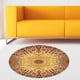 thumbnail image 3 of Alfombra Redonda Antideslizante Ticfox Lavable para Silla Rotay Dormitorio 80 cm, 3 of 8