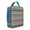 Blue-green, variant on Pastoral Ink Style Insulated Lunch Bag, Artistic Boho Chic Lunch Box with Strap, Ideal for Office, Commuters, Moms