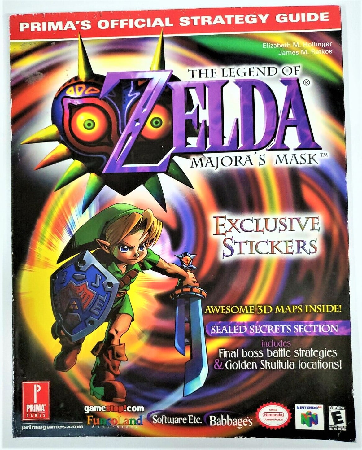Pre-Owned The Legend of Zelda: Majora's Mask Prima's Official Strategy Guide N64 Nintendo 64
