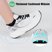 Wide Toe Box Shoes Women Sneakers Extra Wide Width Arch Support Non-Slip Athletic Ultralight Running Shoes for Women Walking Fasciitis Footwear