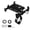 Black, variant on NFTIGB GUB PRO2 Anti-slip Adjustable Aluminum Bicycle Phone Holder Mount for MTB Handlebar Clip Stand, Black, Fits 3.5-6.2 inches / 8.9-15.7 cm Smart Mobile Phones