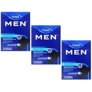 Tena Men Level 3 Incontinence Pads 3 Packs of 16 (48 Total
