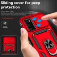 thumbnail image 4 of Estuche GANGXUN para Samsung Galaxy A02S, soporte giratorio 360°, estilo mecánico y magnético, 4 of 5