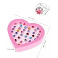 thumbnail image 6 of HOOUN TOYMYTOY 36pcs Children's Toys Rings Jewelry Box Jewelry Little Girl Jewel, 6 of 9