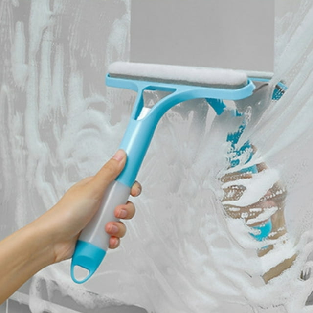 Product Classification Household Double Water Spray Glass Scraper Wiper for Windows and Cars - Cleaning Tool for Glass Scrub and Spray Brush