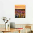 thumbnail image 2 of Nawypu Wall Art Beautiful blooming lupin flower New Zealand Canvas Print Pictures Stretched &amp; Framed Modern Wall Painting Home Decor for Living Room Bedroom Ready to Hang, 2 of 4