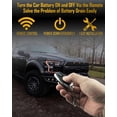 thumbnail image 2 of Interruptor remoto de desconexión de batería 12 V 250 A para automóvil, camión, autocaravana, 2 of 7
