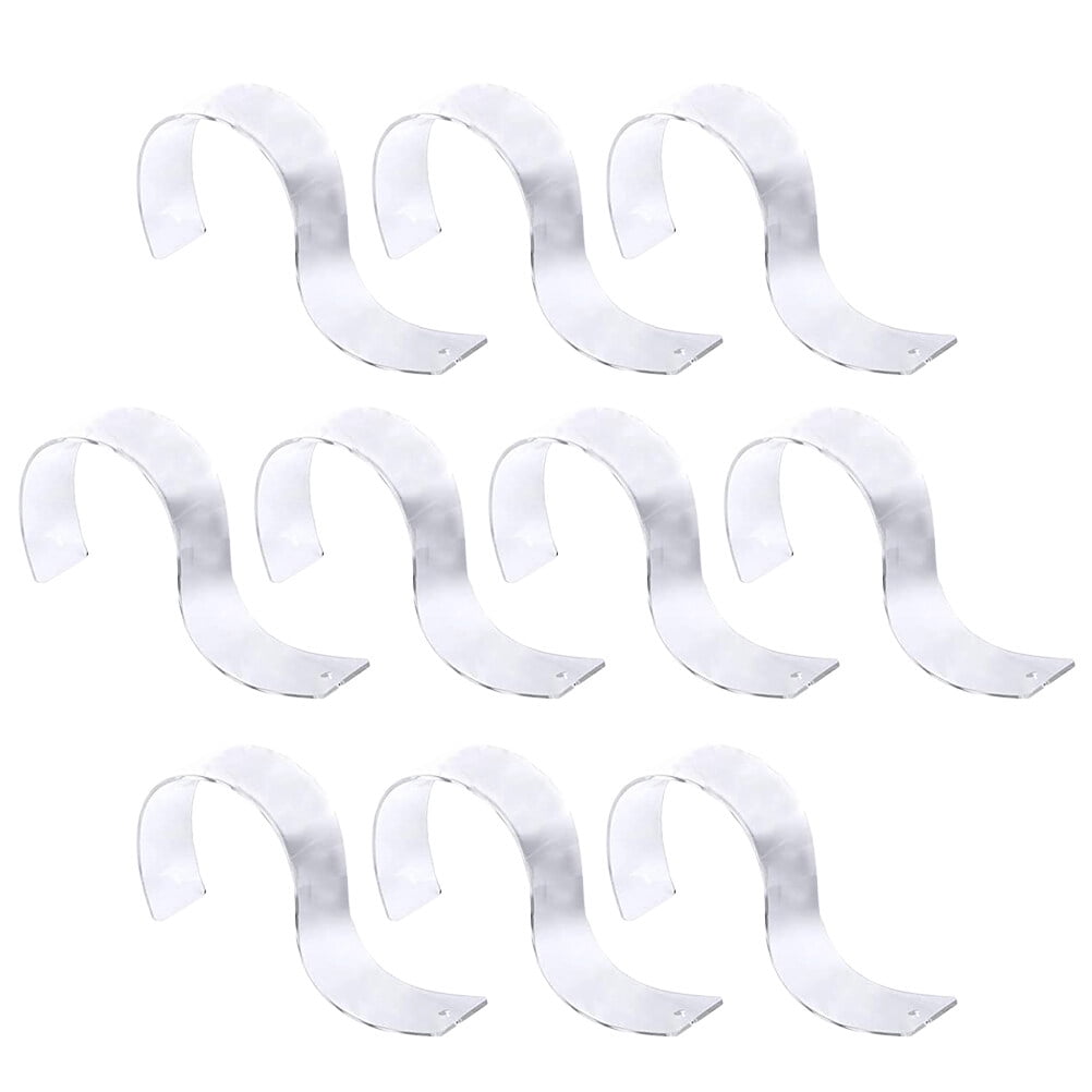 HOMEMAXS Belt Display Stand SShaped Acrylic for Store and Home Use Transparent Material High Quality