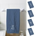 thumbnail image 1 of Juego de Toallas de Baño, Suaves y Absorbentes, de Calidad de Spa de Hotel de Lujo, de Secado Rápido para Baño, Piscina, Gimnasio, Yoga y Ducha, 35 X 75 Cm, Estampado de Rayas, Fácil de Limpiar, Incl, 1 of 6