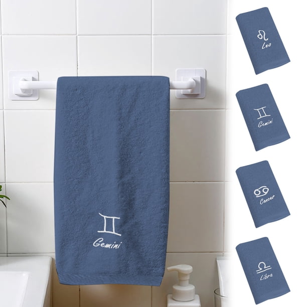 Toallas de baño azules 35x75 pulgadas - Toalla grande suave, gruesa y absorbente para piscina, playa, ducha y gimnasio
