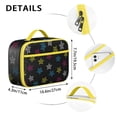 thumbnail image 5 of Lightweight Lunch Bag With Modern Geometric Print, Insulated Durable Lunch Box For School, Activities, And Travel. Perfect For Minimalist And Classic Abstract Lovers, 5 of 5