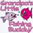 thumbnail image 2 of CafePress - GRANDPA's LITTLE FISHING BUDDY! Infant Bodysuit - Baby Light Bodysuit, Size Newborn - 24 Months, 2 of 4
