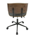 thumbnail image 2 of Lombardi Mid-Century Modern Office Chair by LumiSource, 2 of 7