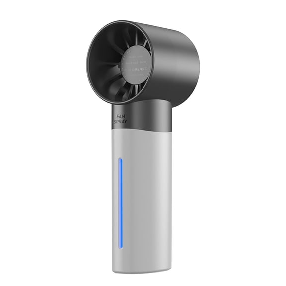 Byujiro Handheld High-Speed Mini Mist Fan USB Rechargeable Long Battery Life Quiet Personal Cooling Fan with Spray Portable Small Fan for Outdoor, Travel, Office, Dorm & Summer Use