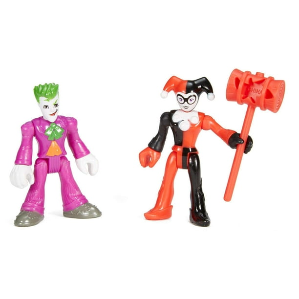 Imaginext Dc Super Friends The Joker And Harley Quinn Action Figures Walmart Com