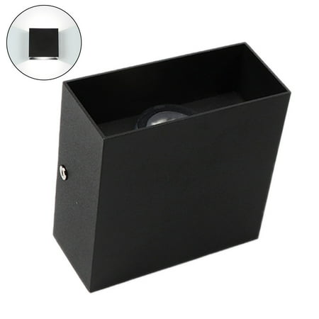 

YMH Wall Light Simple Easy to Install White Light/Warm Light Aluminum Multifunctional 6W COB Decoration Lamp for Indoor