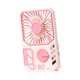 thumbnail image 5 of Ventilador portátil de mano, multifuncional, ajustable, ligero, personal, mini ventilador Rosa, 5 of 9