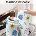 thumbnail image 5 of Pioneer Flower Floral Print Pattern Bathroom Rugs Mat, Non Slip Microfiber Bathroom Rug with Rubber Backing, Soft Mats for Bathroom Floor Tub Shower, 20"x32", 5 of 5