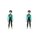 thumbnail image 4 of Soidarity Trajes de neopreno Traje de buceo Secado rápido Mangas largas y pantalones Anti-quemaduras de sol De moda para bucear Surf Natación Negro M 2Conjunto, 4 of 6