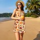 thumbnail image 3 of Disketp Autumn Leaves 2 para Vestido sin Mangas para Mujeres, Vestidos de Verano para Mujeres, Casual y Holgado para la Playa, 3 of 7