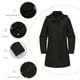 thumbnail image 1 of Chaquetas y abrigos casuales con capucha de manga larga para mujer, color sólido, sombrero desmontable, cortavientos, chaqueta fina de manga larga para mujer, chaqueta casual con capucha de manga larg, 1 of 6