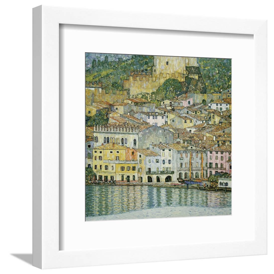 Malcesine, Lake Garda, 1913 Gustav Klimt European Coastal Village