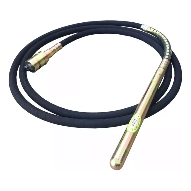 Chicote Vibrador De Concreto Zait Premium Uso Rudo 6m