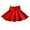 Red, variant on WOYY Toddler Girls High Waist Knitted Flared Skirt Solid Above Knee A-Line Skirt, Sizes 2-12