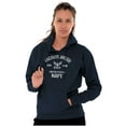 thumbnail image 3 of United States Navy Logo Anchor Aweigh Hoodie Sweatshirt Women Men Brisco Brands S, 3 of 6