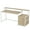 Beige, variant on Spaco 63" Computer Desk, Ergonomic Office Desk with Drawers & Monitor Stand, Desk for Indoor as Home, Office, Beige