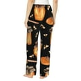thumbnail image 3 of Xecao Bee and Honey Women's Straight Lounge Pajama Pants: The Epitome of Relaxed Sleepwear, 3 of 9