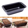 thumbnail image 3 of Non Stick Cake Making Dish Mould Toast Baking Tray Mold Bread Bakeware Pan Pastry Box Steel Craft DIY Kitchen, 3 of 5